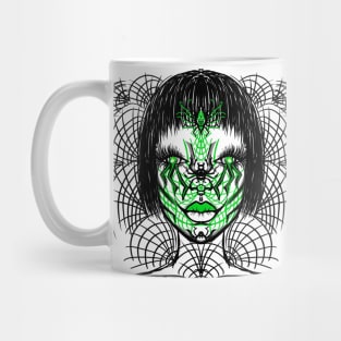 Halloween girl spider Mug